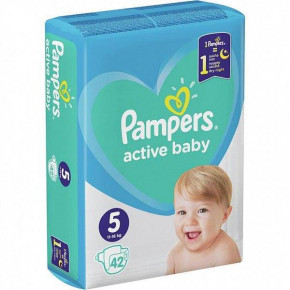  Pampers Active Baby  5 (11-16 ), 42  950178