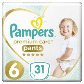  Pampers Premium Care Pants Extra Large (15+ ), 31 . (8001090759917)