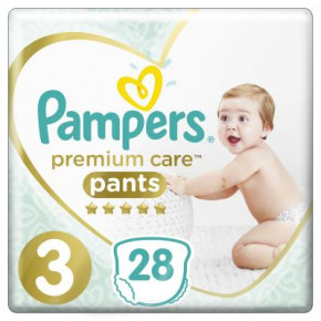  Pampers Premium Care Pants Midi  3 (6-11 ), 28 . (4015400687894)