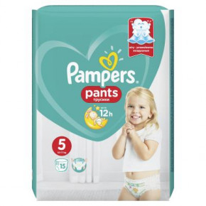 Pampers  Pants Junior  5 (12-17 ), 15  (4015400727026) 3