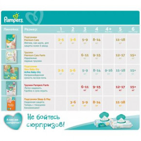  Pampers  Pampers Pants Maxi  3 (6-11), 60  (4015400682882) 13