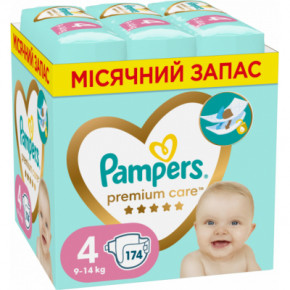 ϳ Pampers Premium Care  4 (9-14 ) 174  (8006540855935)