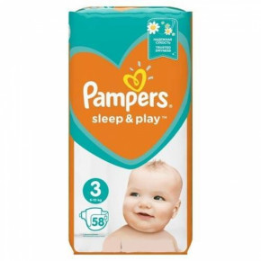  Pampers Sleep&Play 3 (6-10 ), 58 . 224211