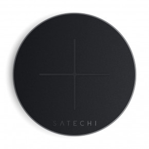     Satechi Aluminum Fast Wireless Charger Space Grey (ST-IWCBM) (2)
