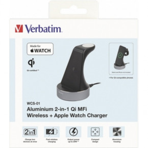   Verbatim 2in1 Apple Watch and iPhone Charging Stand (49555) 12