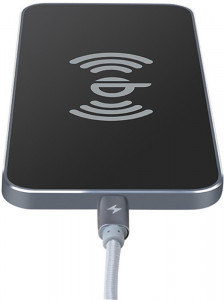     Awei W1 Wireless Charger Gray (2)