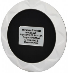    Awei W6 Wireless charger White 6