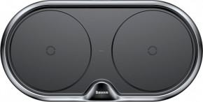    Baseus Dual Wireless Charger Plastic Style Black (WXSJK-01) 4