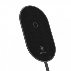       Lightning Baseus Microfiber Wireless Charging Receiver Black 3