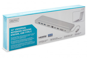 - Digitus 11-   USB Type-, silver (DA-70860) 10