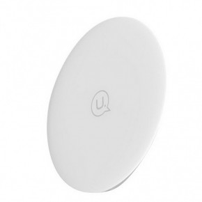    Usams US-CD24 Wireless Fast Charging Pad Boswell Series White 4