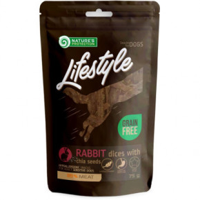    Nature's Protection Lifestyle Soft rabbit dices with chia seeds 75  (SNK46144)