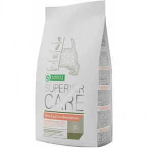     Nature's Protection NP Superior Care White Dogs Grain Free Salmon Adult Small an (NPSC45996)