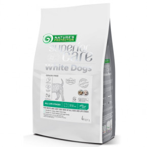     Nature's Protection Superior Care White Dogs Grain Free Insect All Sizes and Life Stages 4  (NPSC47600)
