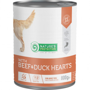    Nature's Protection with Beef&Duck Hearts 800  (KIK45605)