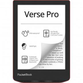   PocketBook 634 Passion Red (PB634-3-CIS) 7