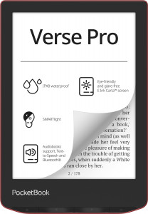   PocketBook Verse Pro (PB634) Passion Red (PB634-3-CIS)