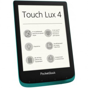   PocketBook 627 Touch Lux4 Emerald (PB627-C-CIS)