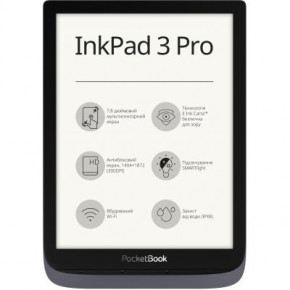   PocketBook 740-2 InkPad 3 Pro Metallic Grey (PB740-2-J-CIS) 4