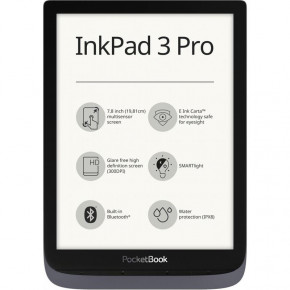   PocketBook InkPad3 Pro 740 Metallic Grey (PB740-2-J-CIS)