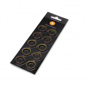  EKWB EK-Quantum Torque Color Ring 10-Pack HDC 16 - Satin Gold 3