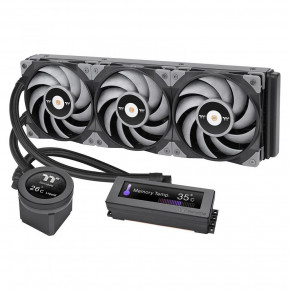  Thermaltake Floe RC Ultra 360 CPU&Memory AIO Liquid Cooler/All-in-one liquid cooling system/120 Fan*3/memory not include (CL-W325-PL12GM-A)