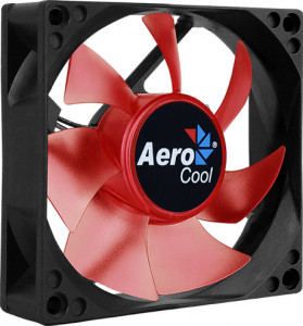   AeroCool Motion 8 Red LED, 80, 3Pin, Retail 4