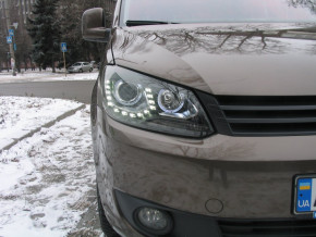 Volkswagen Touran / Caddy    / headlights DRL (PW-TOURAN) 14