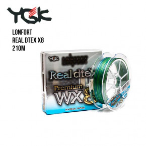    YGK LONFORT Real Dtex X8 210m (0.3 9lb / 4.08kg) (0)