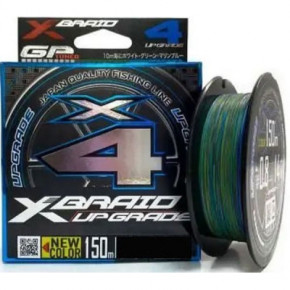  YGK X-Braid Upgrade X4 Multi Color 150m 0.6/0.128mm 12lb/5.4kg (5545.04.15)