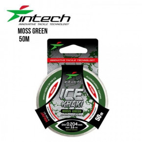  Intech Khaki Ice Line moss green 50m (0.185mm, 2.9kg)