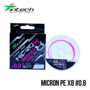   Intech MicroN PE X8 150m (0.8 (18lb / 8.16kg))