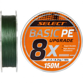 Select Basic PE 8x 150m Dark Green 1.5/0.18mm 22lb/10kg (1870.31.36)