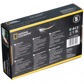   National Geographic Iluminos Stripe 300 lm + 90 Lm USB Rechargeable (9082600) 9
