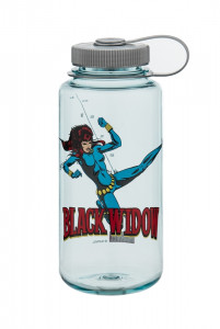    Nalgene Seafoam Bottle With Black Widow And Platinum
