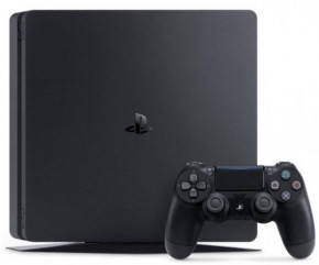   Sony PlayStation 4 1TB Slim +  Detroit Horizon The Last Of Us + PS Plus 3 . 4