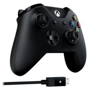   Microsoft Xbox One Controller + USB Cable for Windows (4N6-00002) (0)