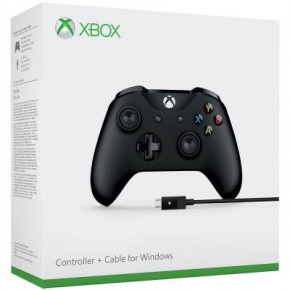   Microsoft Xbox One Controller + USB Cable for Windows (4N6-00002) (3)