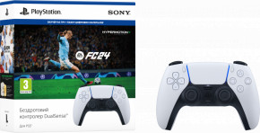  Sony PlayStation 5 Dualsense White EA SPORTS FC24