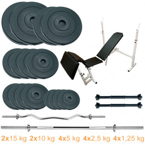         Newt Gym Scott Set Pro 100 kg Newt (NE-SKM-PL-SCOT-100)