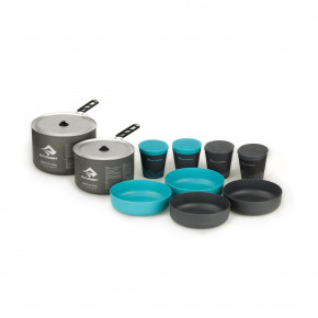   Sea To Summit Alpha Cookset 4.2 Pacific Blue/Grey (STS APOTACKSET4.2)