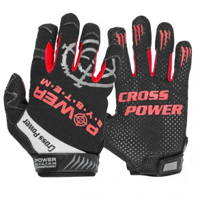       Power System PS-2860 Cross Power Black/Red M