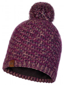  Buff Knitted & Polar Hat Agna Violet (1033-BU 117849.619.10.00)