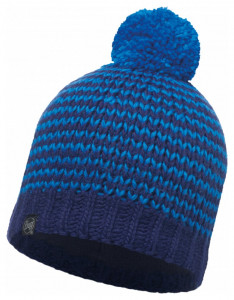 Buff Knitted & Polar Hat Dorn  Blue (1033-BU 113584.707.10.00)