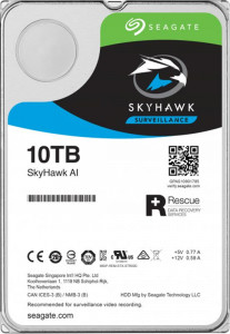   Seagate HDD SATA 10.0TB SkyHawk Al Surveillance 256MB (ST10000VE0008)
