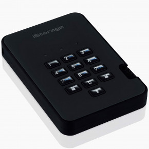 Жесткий диск iStorage diskAshur 2 USB 3.1 1TB Phantom Black (IS-DA2-256-1000-B) 4