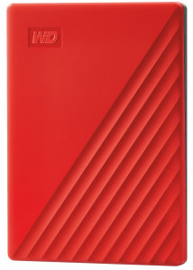   Western Digital 2.5 USB 3.2 Gen 1 2TB My Passport Red (WDBYVG0020BRD-WESN)