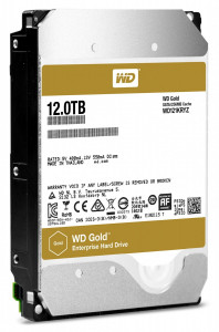  Western Digital 3.5 SATA 3.0 12TB 7200rpm Cache 256MB Gold (WD121KRYZ)