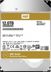   Western Digital 3.5 SATA 3.0 12TB 7200rpm Cache 256MB Gold (WD121KRYZ) 3