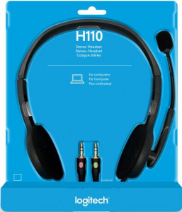   Logitech H110 Stereo Headset (981-000271) (5)